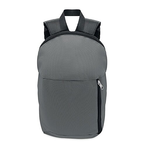 Additional Image 8 - a grey backpack with a zipper