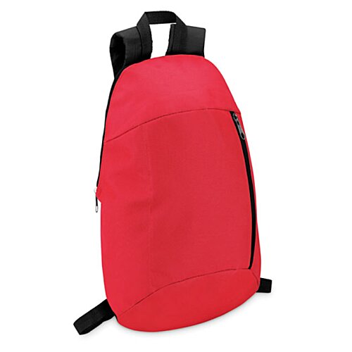 Additional Image 1 - a red backpack with black straps