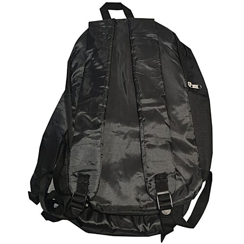 Additional Image 2 - a black backpack with straps
