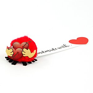 Additional Image 1 - a red object with a heart on it