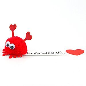 Additional Image 2 - a red toy with a heart on it