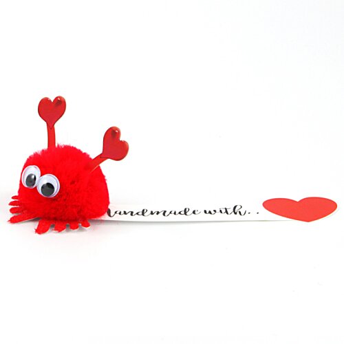 Additional Image 2 - a red toy with a heart on it