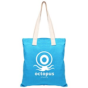Additional Image 2 - a blue bag with white text
