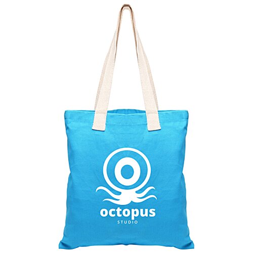 Additional Image 2 - a blue bag with white text