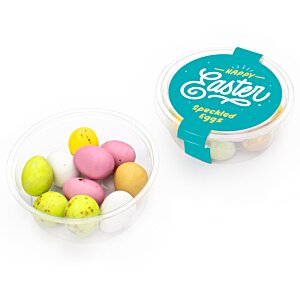Additional Image 6 - a small plastic container with colorful eggs in it