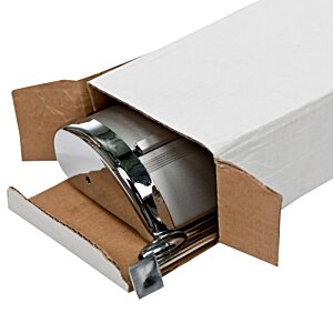 Additional Image 4 - a white box with a silver object inside