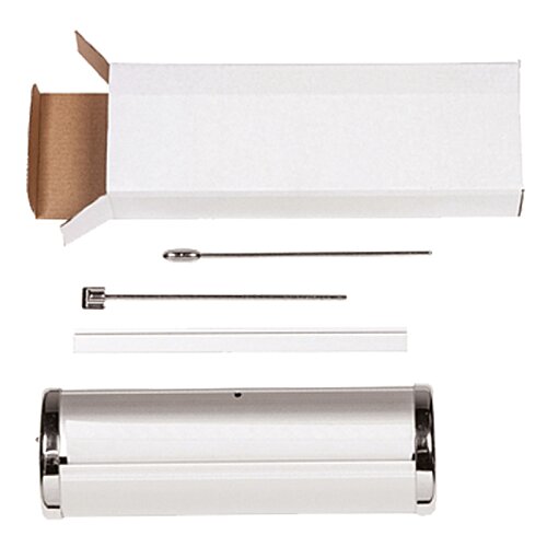 Additional Image 5 - a white box with a brown lid and black screws