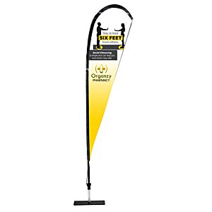 Additional Image 2 - a flag with a yellow and black design