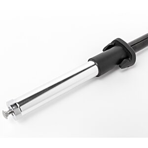 Additional Image 5 - a metal rod with a black handle