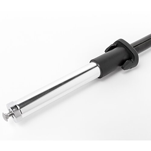 Additional Image 5 - a metal rod with a black handle