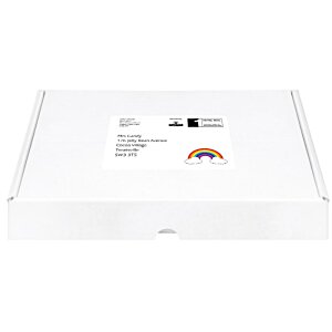 Additional Image 1 - a white box with a white label