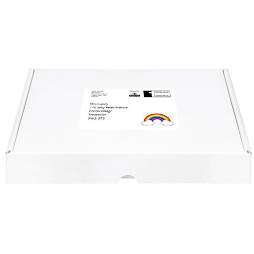 Additional Image 1 - a white box with a white label