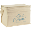 View Image 5 of 15 of Marden 6 Can Cotton Cooler Bag - Printed