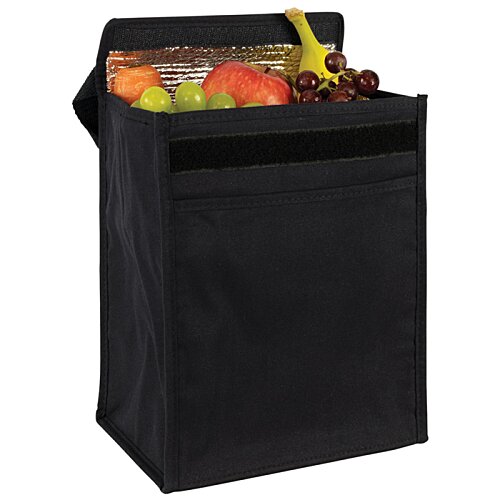 Additional Image 1 - a black bag with food inside