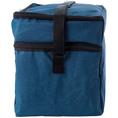 Additional Image 2 - a blue bag with a black strap