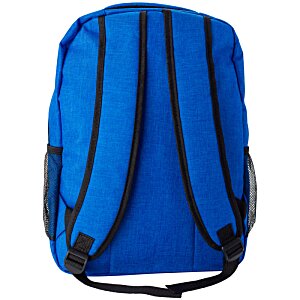 Additional Image 2 - a blue backpack with black straps