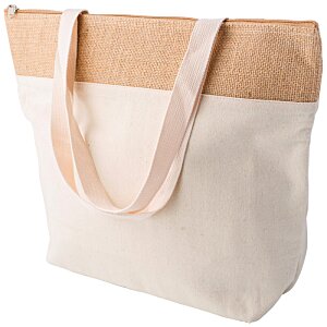 Additional Image 1 - a white and tan bag