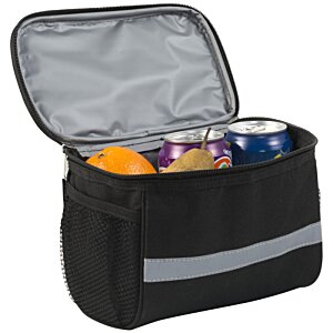 Additional Image 3 - a black bag with a grey stripe