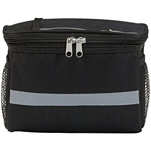 Additional Image 4 - a black bag with a grey stripe