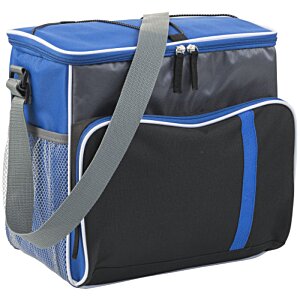Additional Image 4 - a blue and black cooler bag