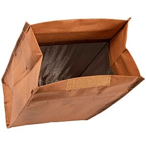 Additional Image 1 - a brown bag with a hole in it
