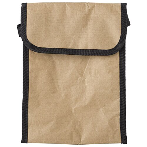 Additional Image 2 - a brown bag with black trim