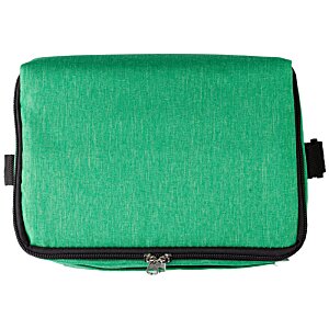 Additional Image 3 - a green bag with a black zipper