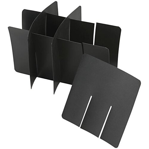 Additional Image 4 - a black rectangular object with holes