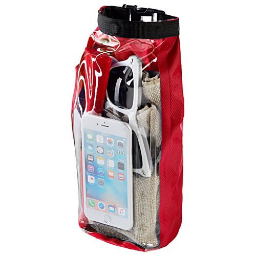Additional Image 3 - a red bag with a black lid