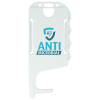 View Image 3 of 8 of Antimicrobial No Touch ID Card Holder - White