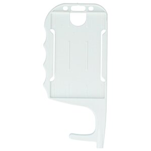 Additional Image 1 - a white plastic holder for a phone