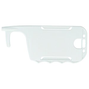 Additional Image 3 - a clear plastic container with a hole