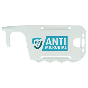 Additional Image 5 - a clear plastic container with blue logo