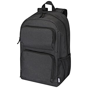 Additional Image 5 - a black backpack with a zipper