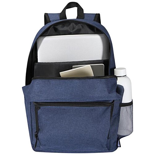 Additional Image 9 - a blue backpack with a pocket