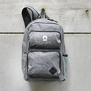 Additional Image 4 - a grey backpack on a wall