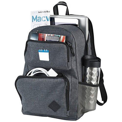 Additional Image 1 - a backpack with a handle and a thermos