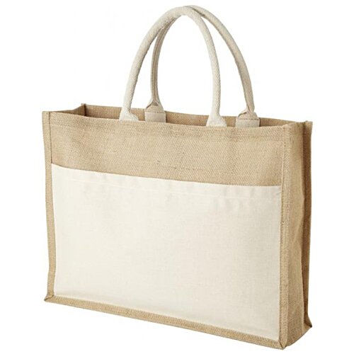 Additional Image 1 - a white and tan bag