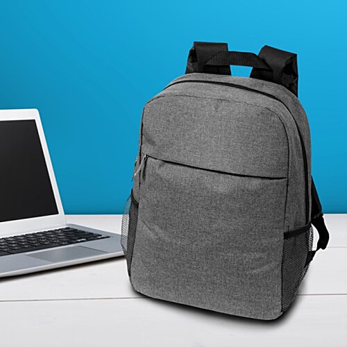 Additional Image 3 - a grey backpack on a table