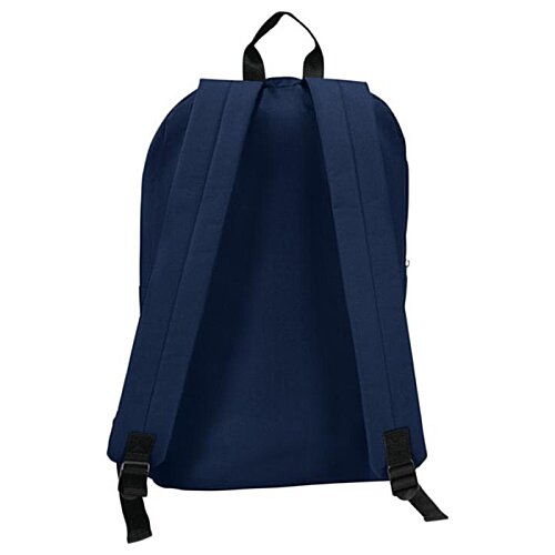 Additional Image 3 - a blue backpack with black straps