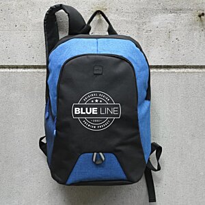 Additional Image 2 - a blue and black backpack