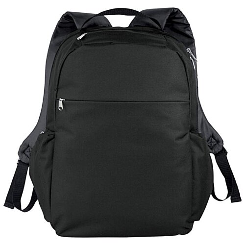 Additional Image 3 - a black backpack with straps