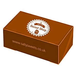 Additional Image 3 - a brown box with a white circle on it