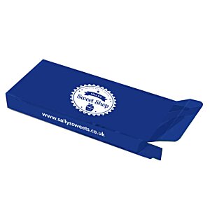 Additional Image 4 - a blue package with a white logo