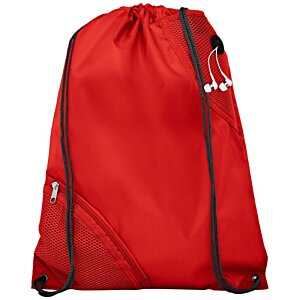 Additional Image 2 - a red bag with a zipper