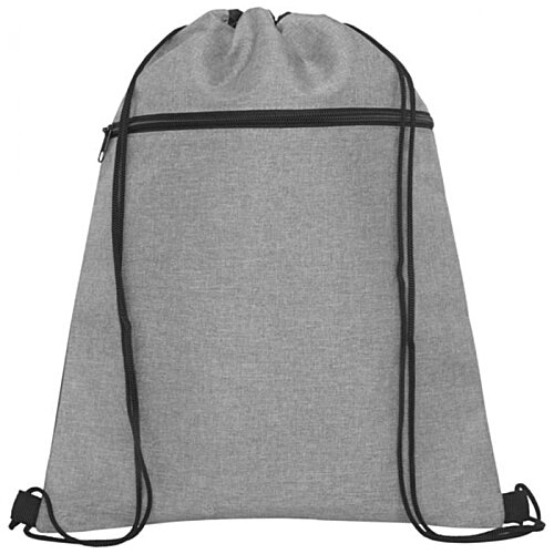 Additional Image 2 - a grey backpack with black straps
