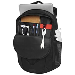 Additional Image 1 - a black backpack with tools in it