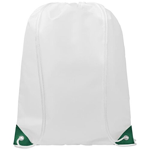 Additional Image 3 - a white bag with green corners