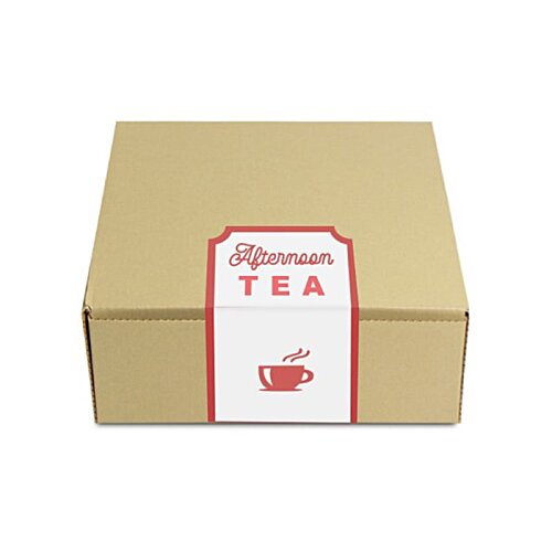 Additional Image 1 - a brown box with a white label