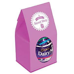 Additional Image 2 - a pink carton with a label